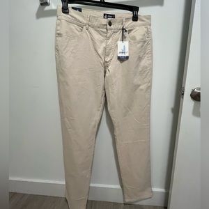Johnnie-O West Coast Prep Stretch Cotton Chino Pant Stone Size 34x36 New MSRP 98